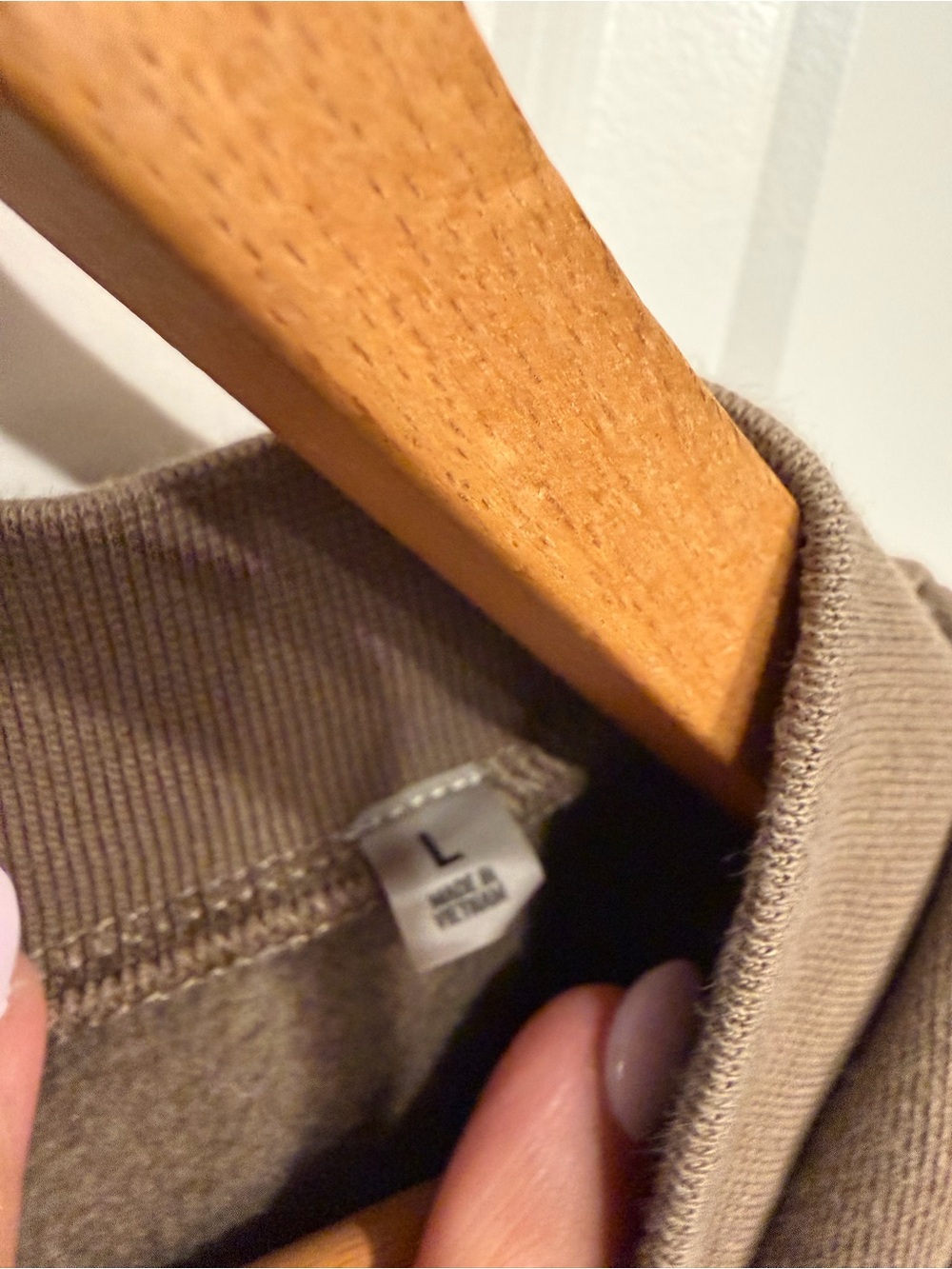 Fear of God ESSENTIALS brown v-neck pullover vest - Picture 4 of 6